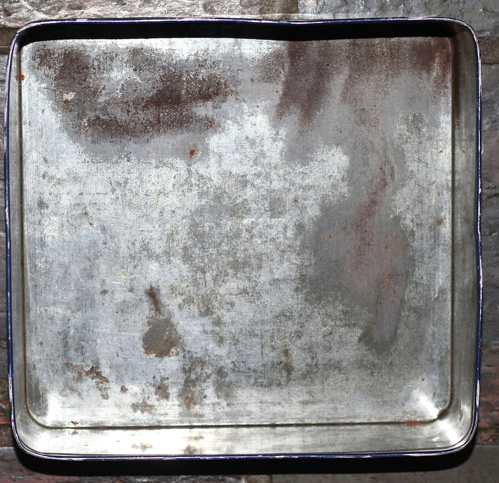 Miniatura: Preloved Vintage Floral Tin, Vintage Magnolia Biscuit Tin