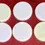 Miniaturbild: Preloved Pastel Harlequin Tupperware Coaster Set in Caddy