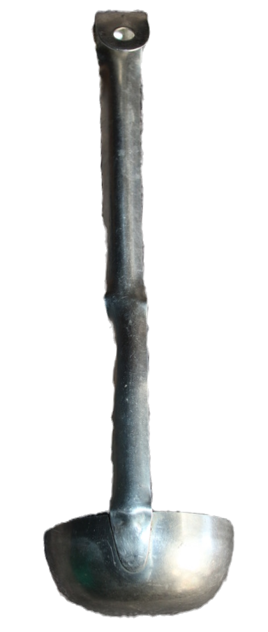 Miniature : Preloved Metal ladle, Kitchen Ladle Utensil