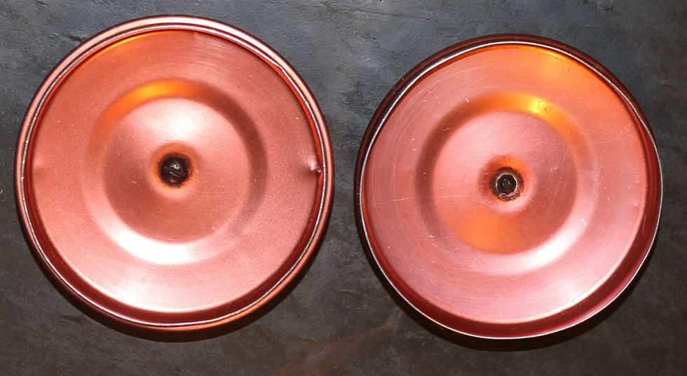 Миниатюра: Preloved Pair of vintage saucepans with lids