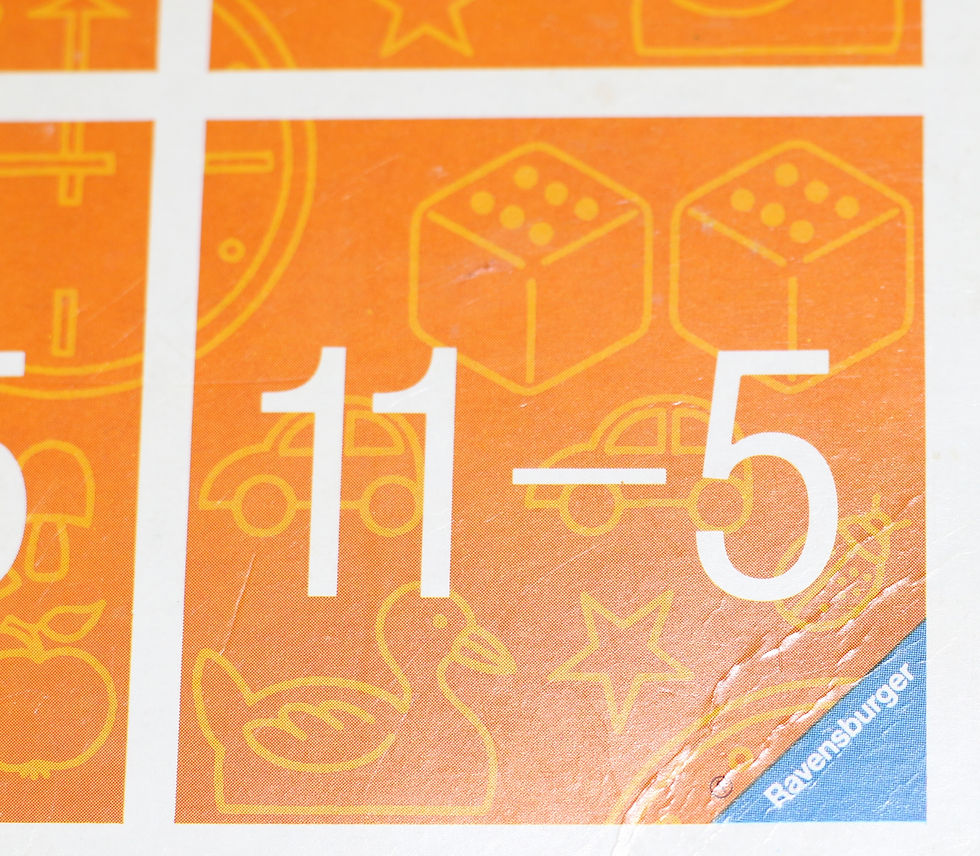 Thumbnail: Preloved Vintage Rechenlotto Arithmetic Lotto educational math game Ravensburger