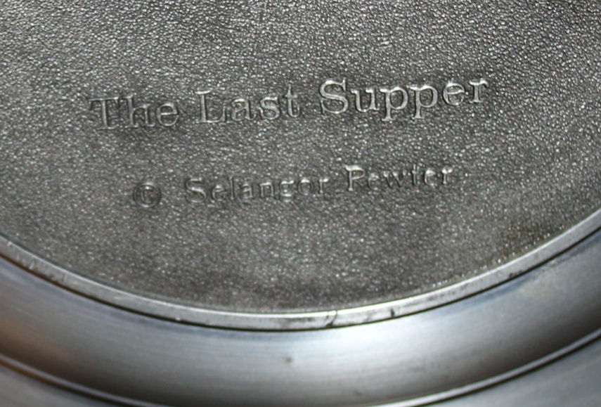 Μικρογραφία: Preloved God, Prayer Wall, Selangor Pewter The Last Supper Plate