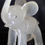 Thumbnail: Preloved Vintage Lucite Miniature Elephant Figurine, Separate Sales