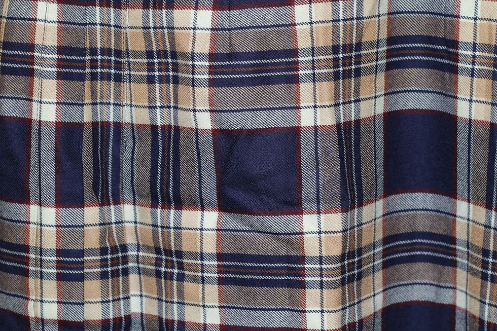 Thumbnail: Preloved Vintage Size 18 Murray Brothers woollen pleated wrap-around skirt