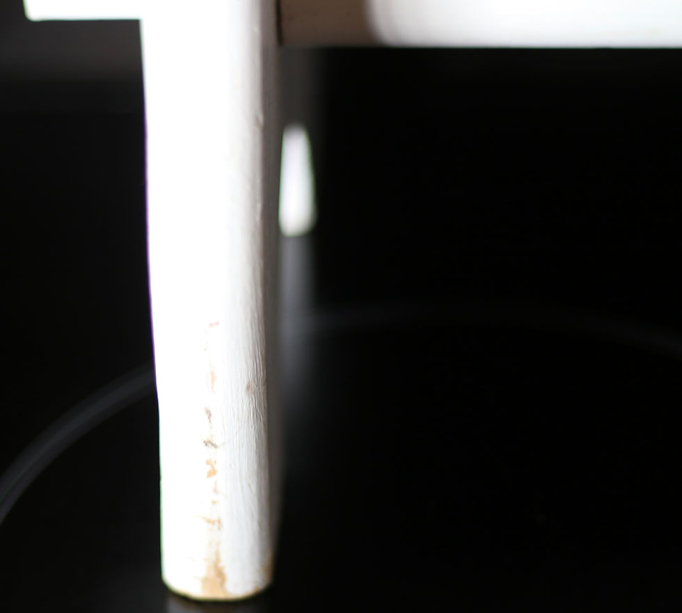 縮圖：Preloved Vintage Wooden Foot Rest, Milking Stool