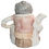 Miniatura: Preloved Vintage Ceramic Cobbler Teapot, Person Teapot, Character Teapot
