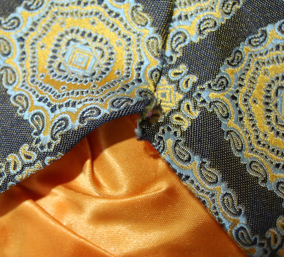 縮圖：Preloved Vintage Ensign polyester tie