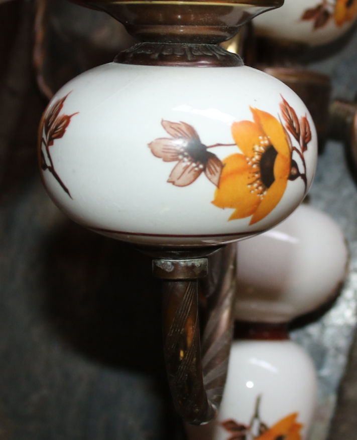 Миниатюра: Preloved Vintage ceiling light fitting, no shades
