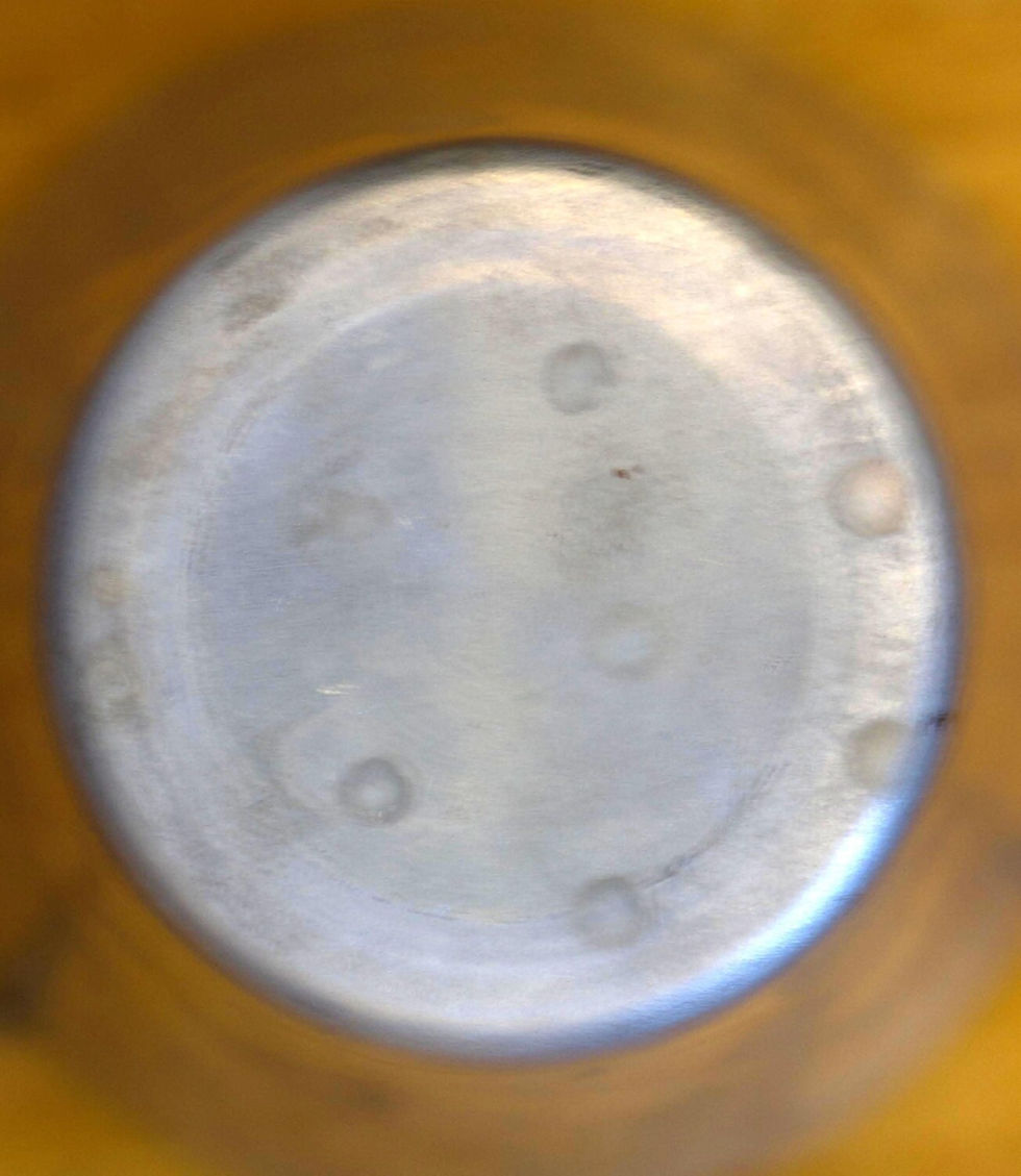 Miniatura: Preloved Set of four metal beakers