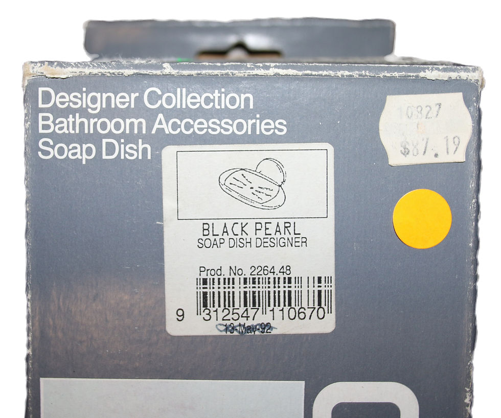 Миниатюра: Preloved Dorf Designer Collection Black Pearl Soap Dish