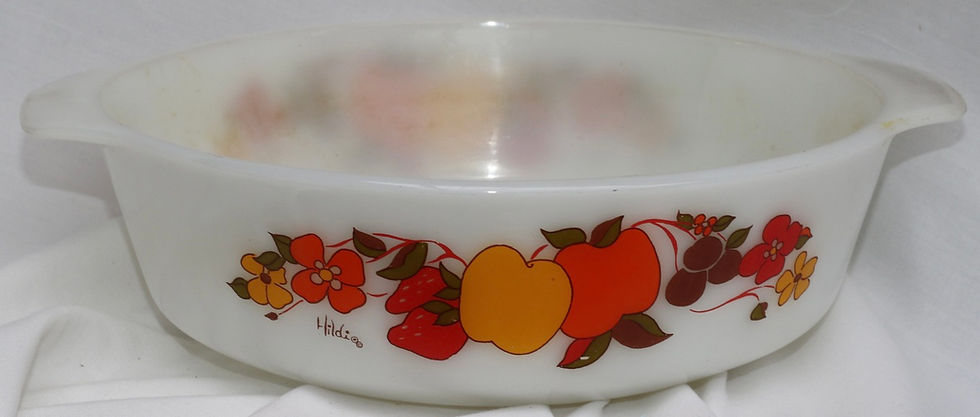 縮圖：Preloved 1970s vintage Anchor Hocking Hildi casserole dish