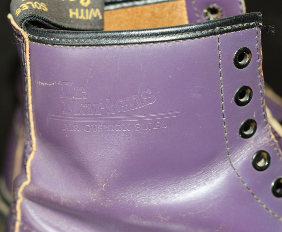 Μικρογραφία: Preloved Rare Purple Vintage Dr Martens Air Wair, Doc Martens The Original Boots