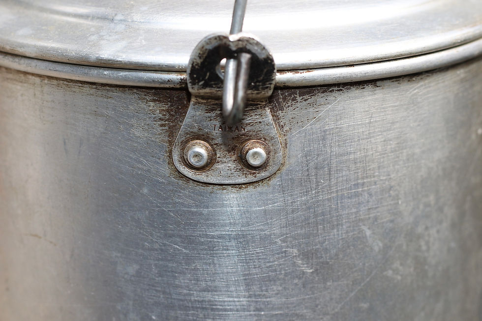 Thumbnail: Preloved Vintage campfire kettle , Campfire Billy Teapot