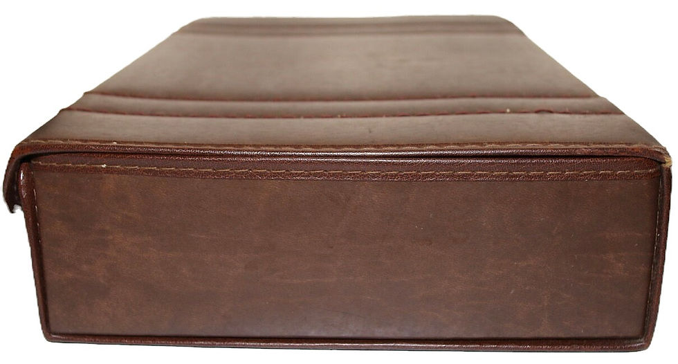 Μικρογραφία: Preloved Vintage Plastic Cassette Tape Holder Case