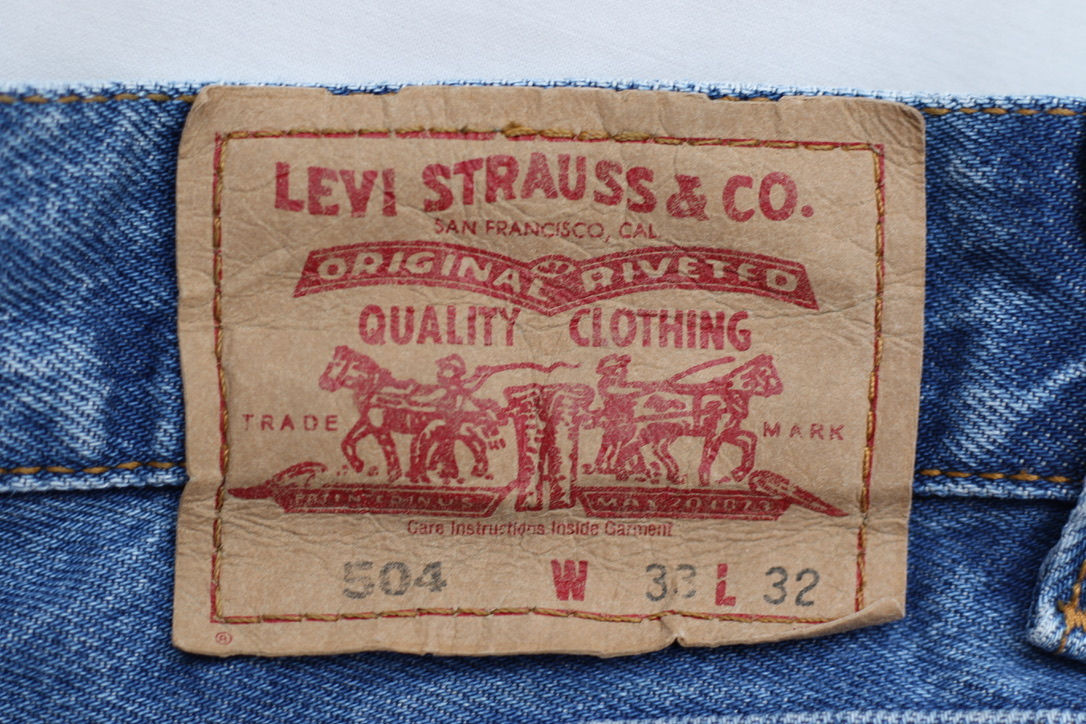 Preloved Levi Strauss 504 Jeans W33 L32, Levi's Jeans