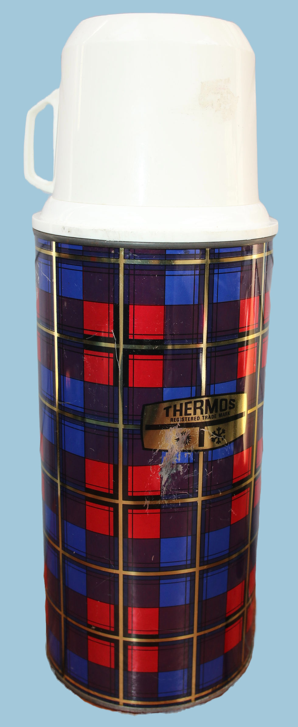 Miniaturbild: Preloved Vintage Metal Thermos Flask