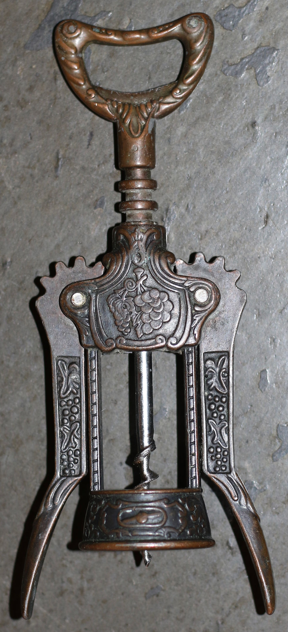 Thumbnail: Preloved Vintage Ornate Metal Corkscrew