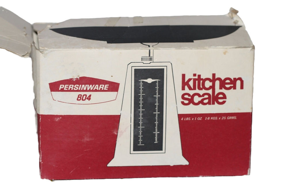Miniatura: Preloved 1970's Persinware 804 scales and box