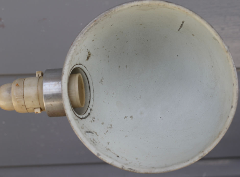 Miniature : Preloved Vintage Goose Neck Desk Lamp