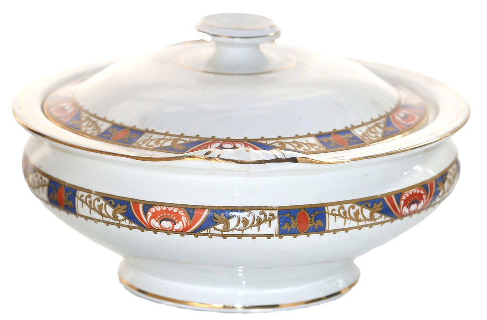 Thumbnail: Preloved Burleigh Ware Vegetable Tureen English Ceramics