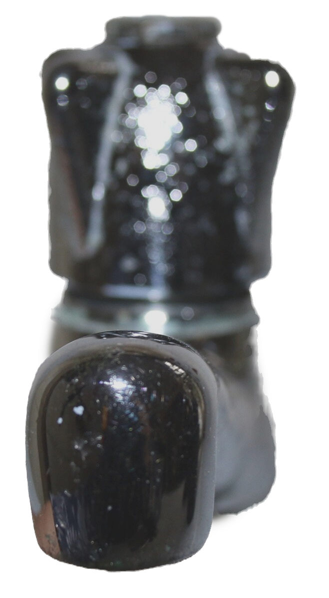 Miniature : Preloved Vintage metal water tap with spout, Metal Tapware