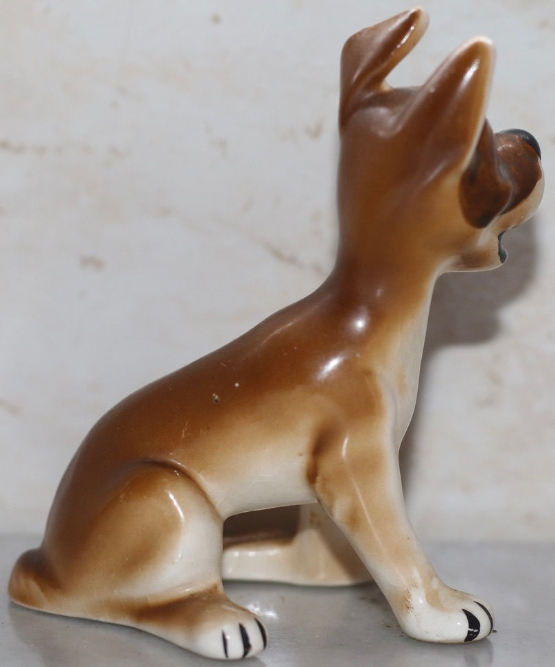 Thumbnail: Preloved Vintage Ceramic Dog Ornament, Japanese Statue