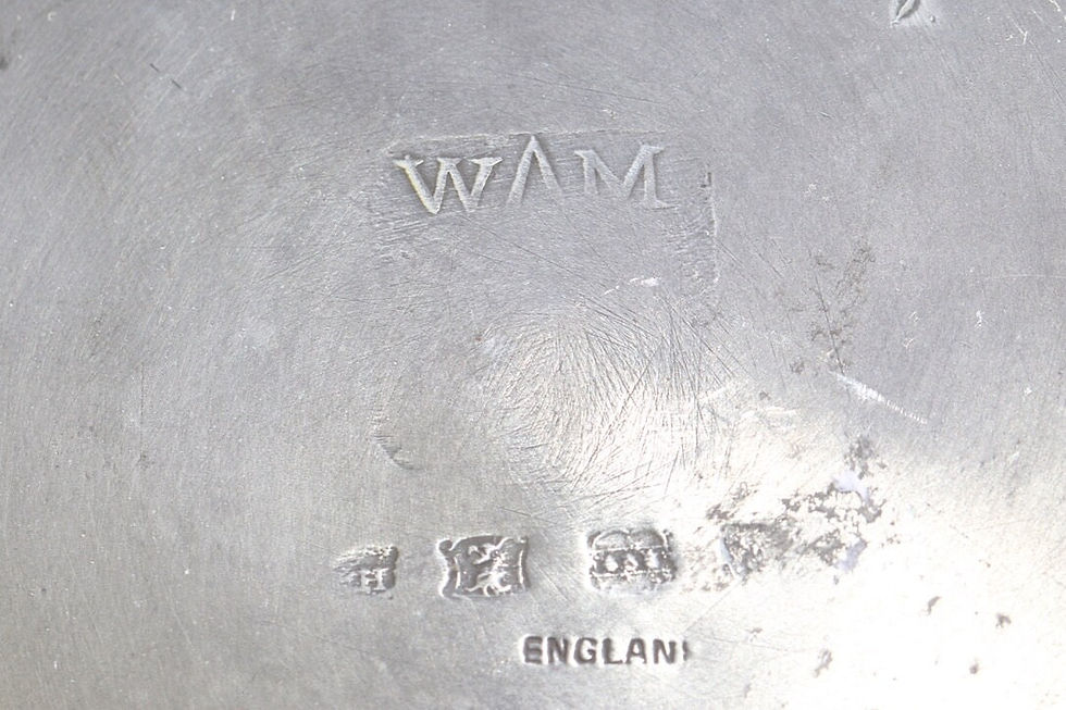 Thumbnail: Preloved  Pewter plate