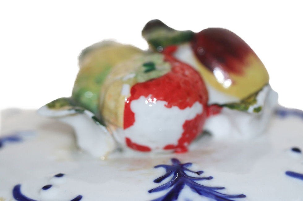 Miniaturbild: Preloved Vintage Kitsch Ceramic Fruit Bowl