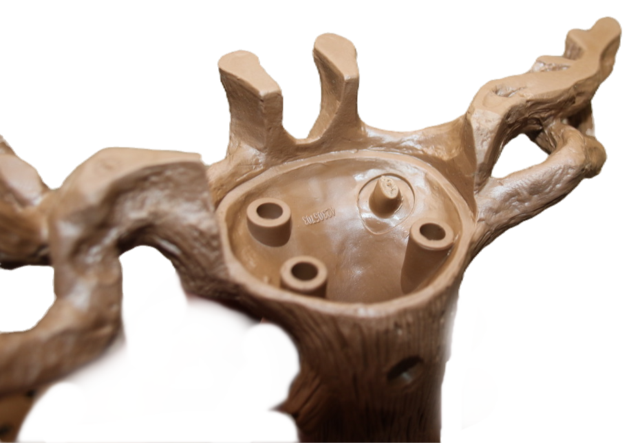 Miniaturbild: Preloved Schleich Volcano Tree Trunk Replacement Part