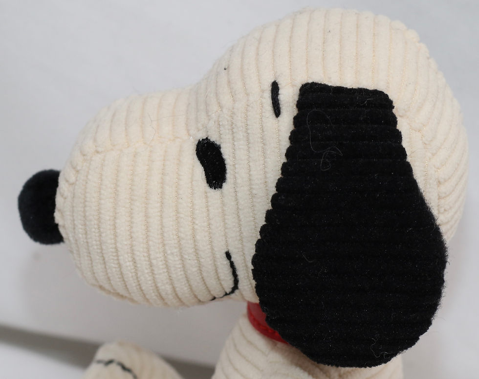 縮圖：Preloved Bon Ton Toys Snoopy Corduroy Dog Toy