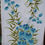 Miniatura: Preloved Vintage Guest Room Towel,  Floral Towel