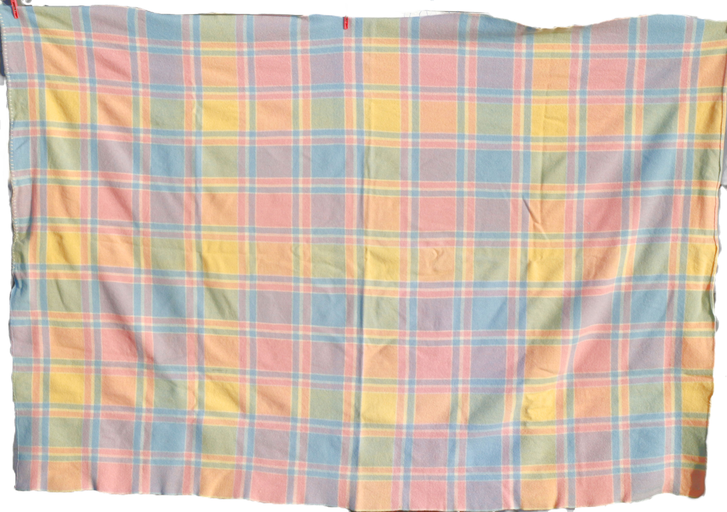 Preloved Vintage Highlander By Waverley Blanket, Woollen Blanket