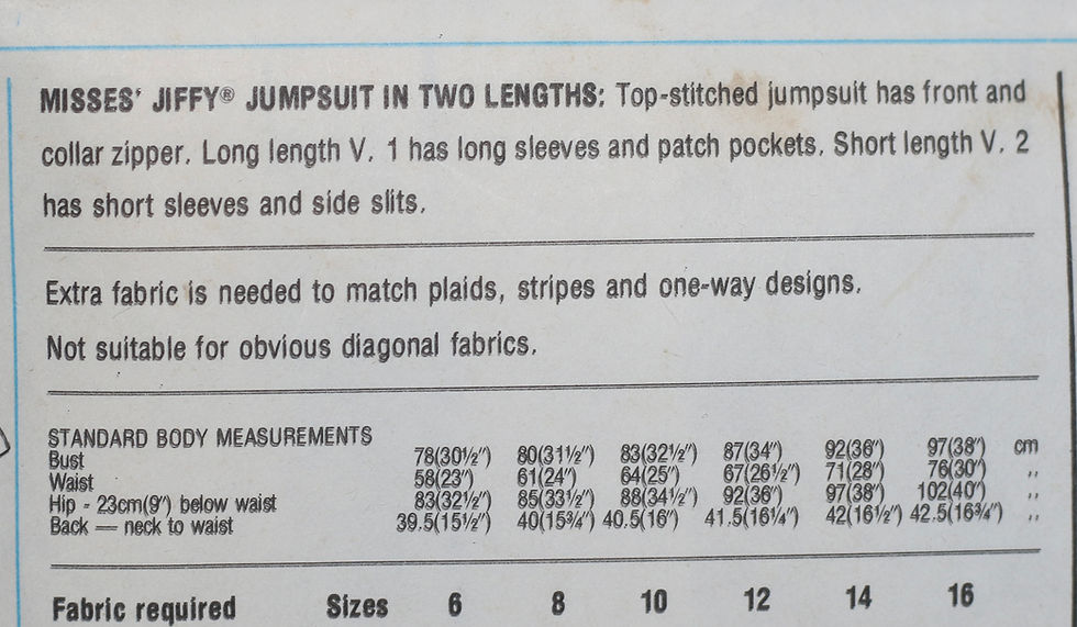 Миниатюра: Vintage Simplicity 9332 sewing pattern misses' jiffy jumpsuit, OOP Pattern