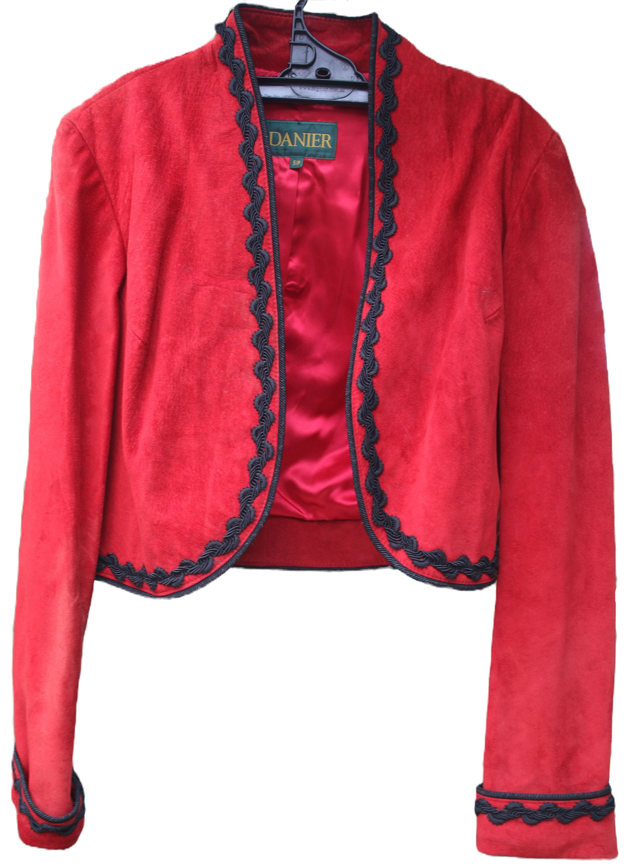 Preloved Vintage Small Danier Leather Jacket, Made in Canada