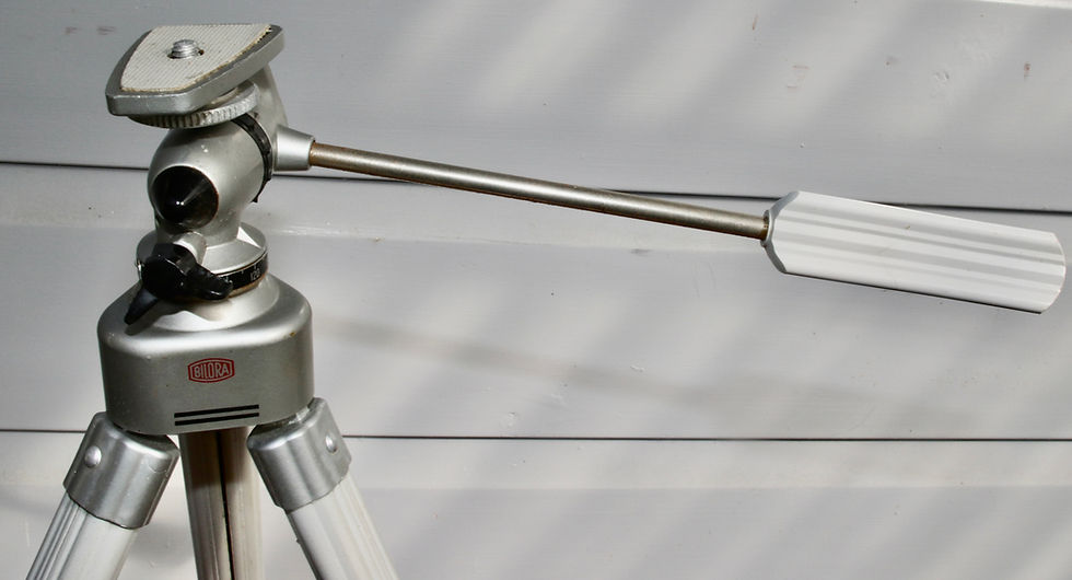 Miniature : Preloved Vintage Bilora Stabilo 1125 Extendable Camera Tripod