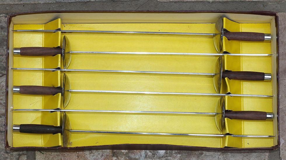 Миниатюра: Preloved Vintage Japanese kebob skewers, Kebab Sticks