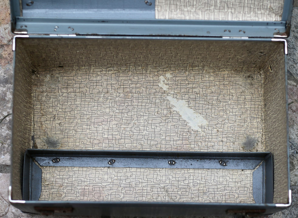Thumbnail: Preloved Vintage Suitcase, Old School Port