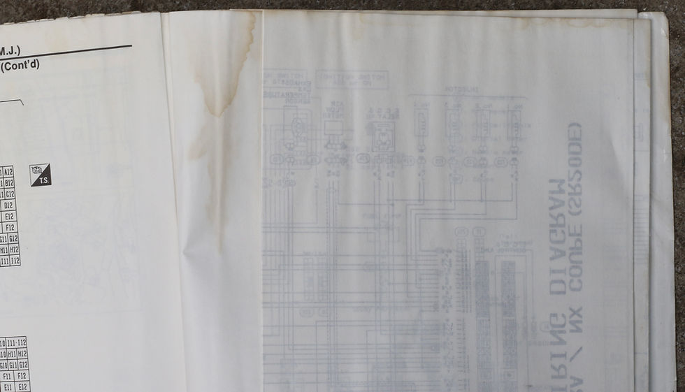 Miniaturbild: Original 1991 Nissan Sentra and NX Coupe factory service manual