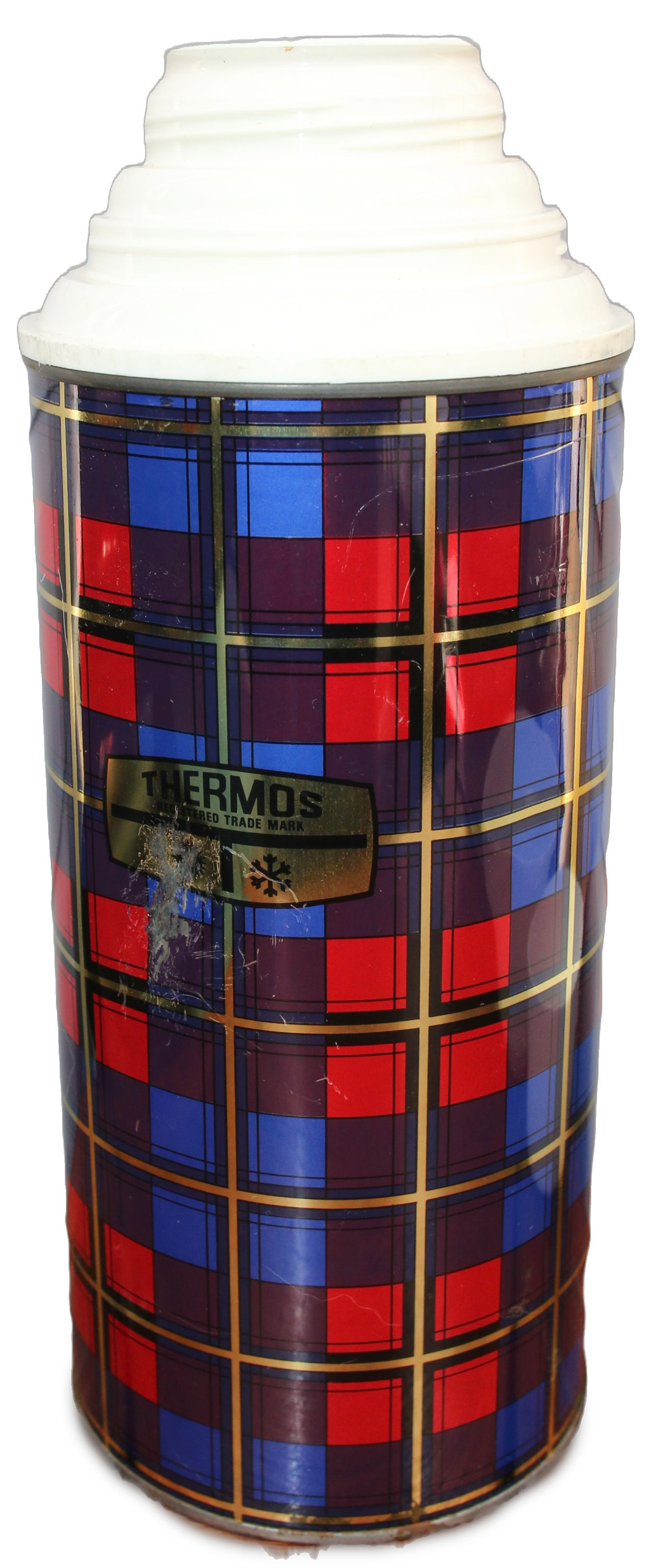 Preloved Vintage Metal Thermos Flask