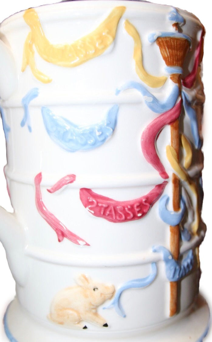 Miniatura: Preloved Ceramic Measuring Jug, Howard Kaplan's 4 Cup Measuring Jug