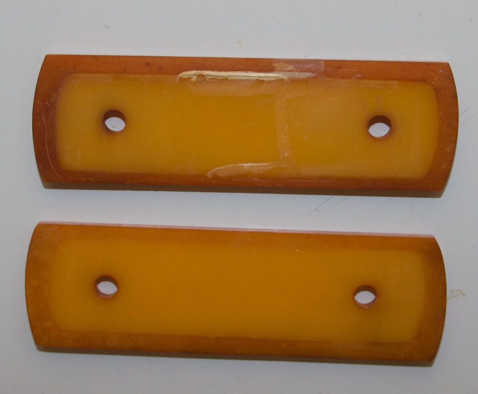 Thumbnail: Preloved Vintage Plastic Cabinet Handle, Cabinet Handle