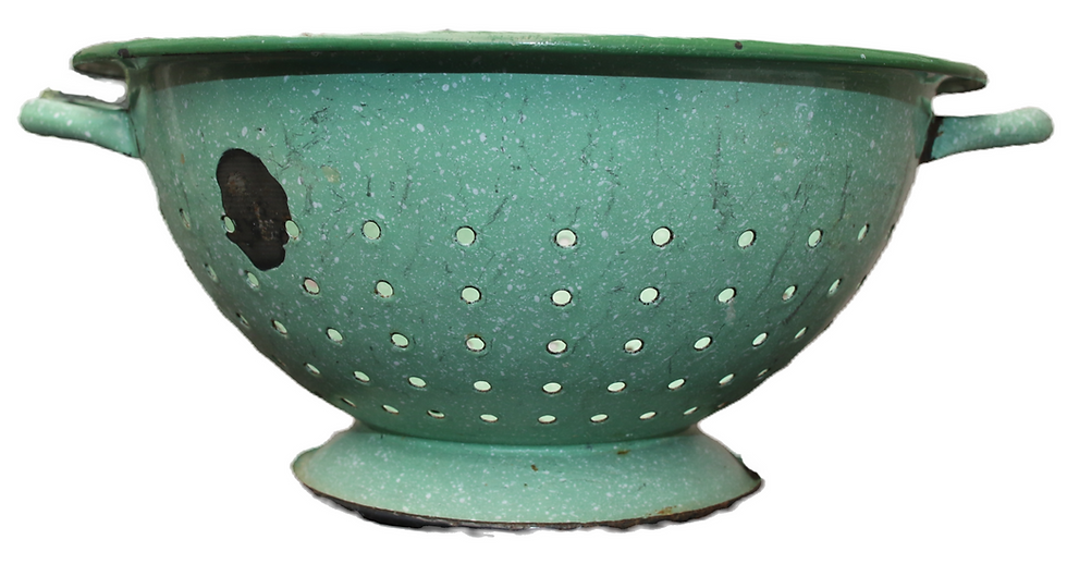 Thumbnail: Preloved Metal Colander