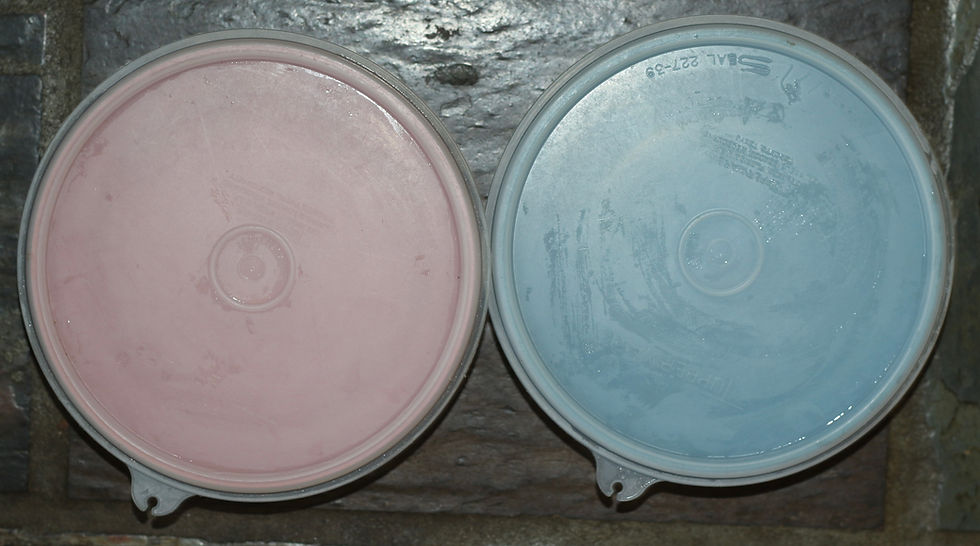 Миниатюра: Preloved Pair of Tupperware bowls with lid, Tupperware Cereal Bowls