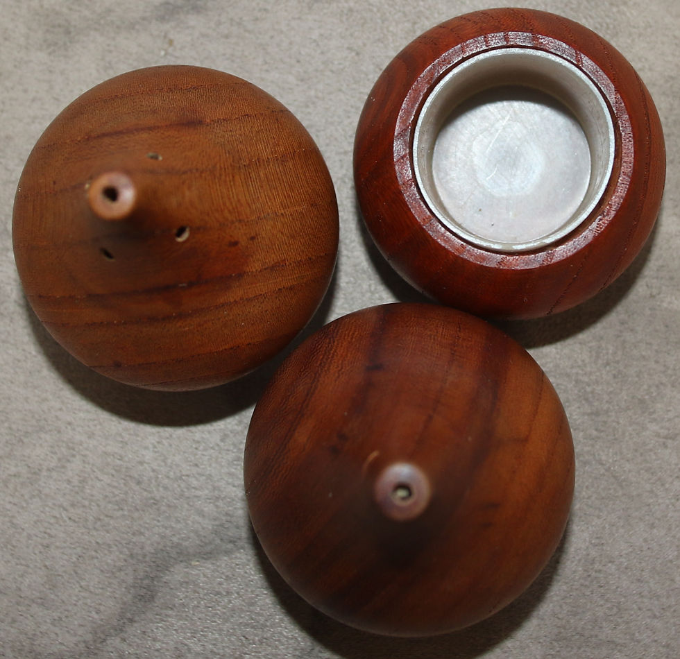 Μικρογραφία: Preloved Turned Wood Tableware, Separate Sales