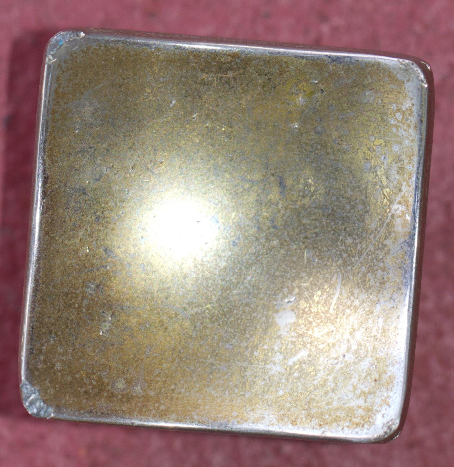 Preloved Vintage Tudor Metal Cabinet handle, Ornate Metal Cabinet Handle