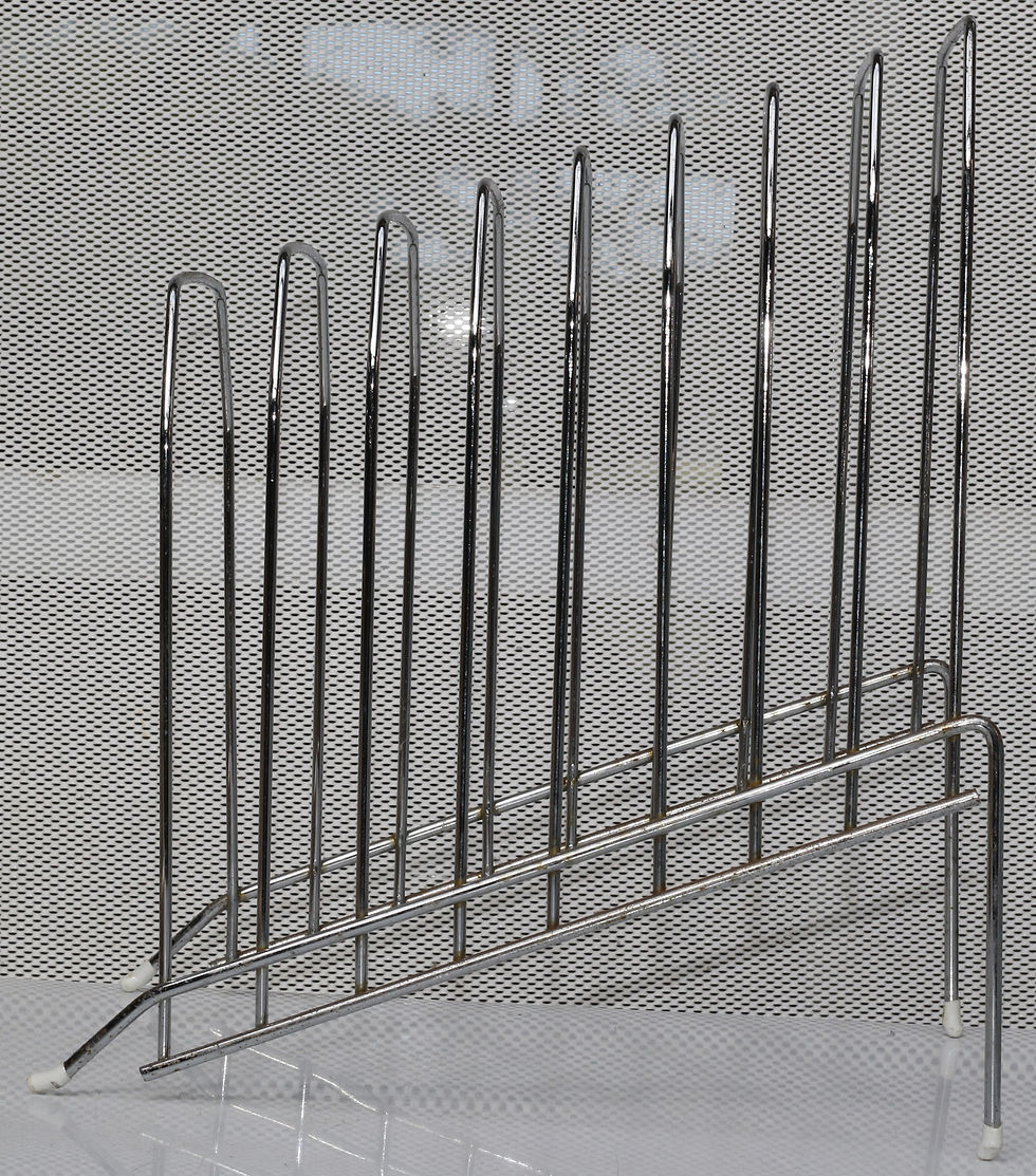 Μικρογραφία: Vintage Metal Record Holder / File Organiser