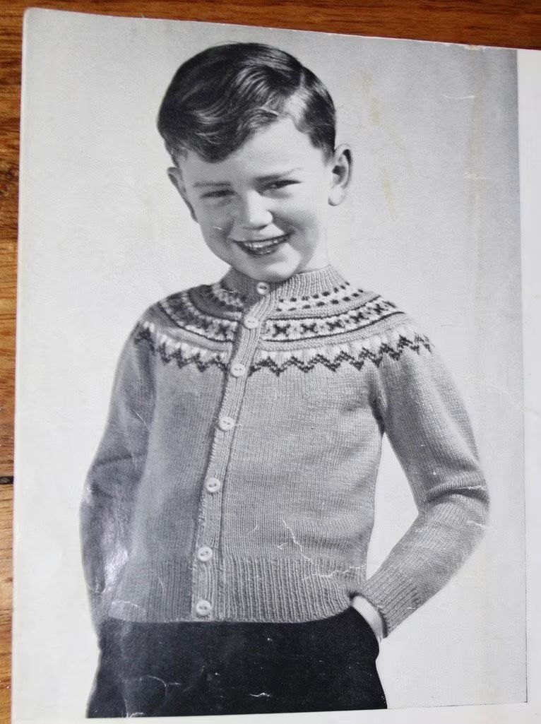 縮圖：Vintage Patons Knitting Book , No. 489. Knits for boys and girls