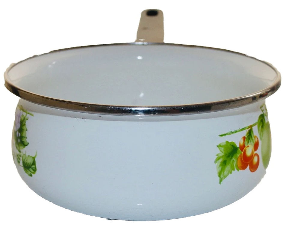 Miniatura: Preloved  Enamelware Saucepan