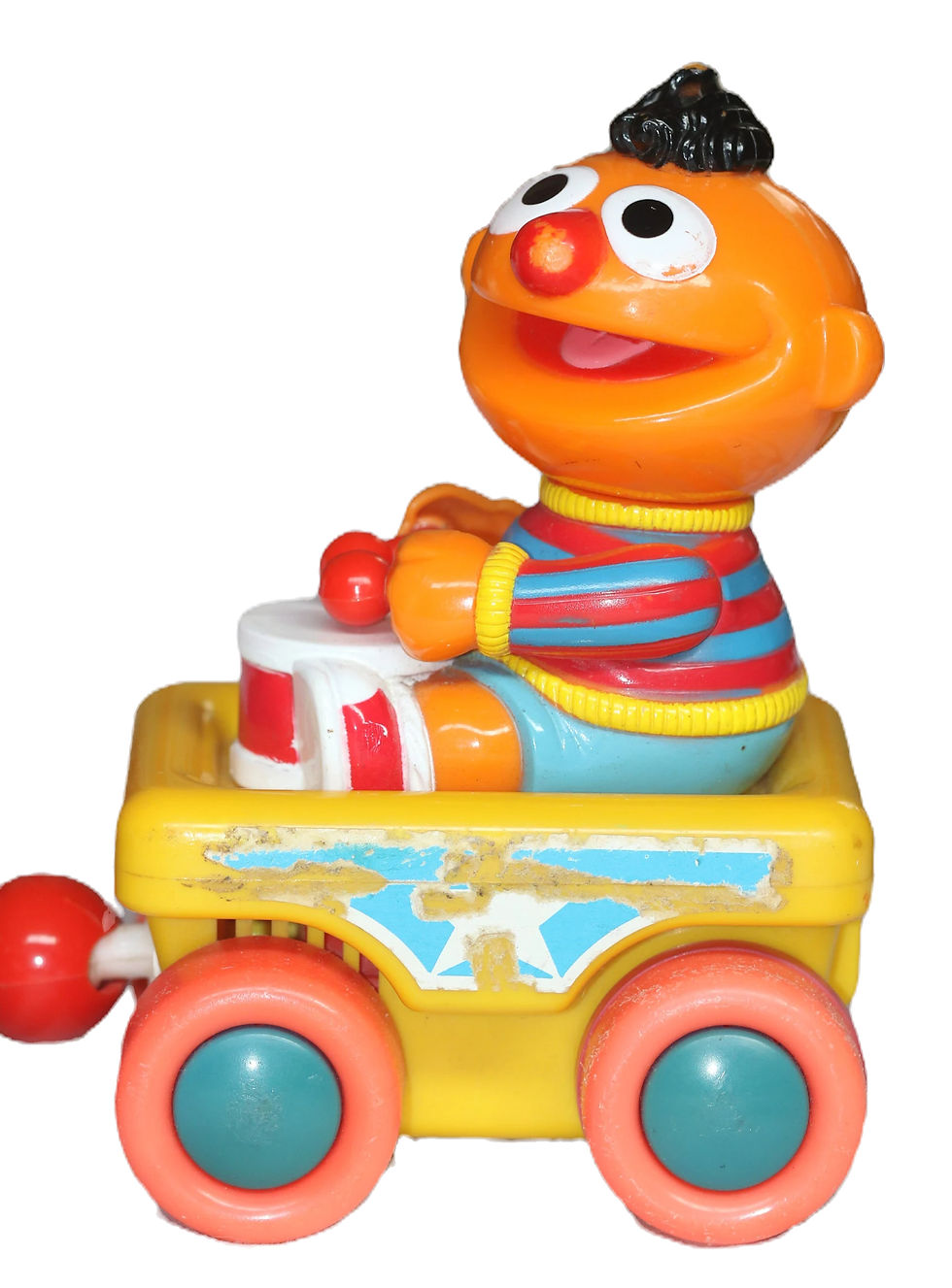 縮圖：Preloved Vintage  Sesame Street Pull-Along Train, Sesame Street Merchandise