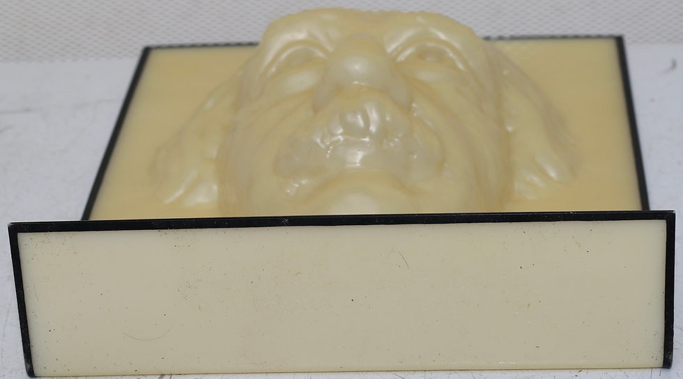 Miniaturbild: Preloved Vintage 1989 Derek Ball Plastic "Einstein" Hollow-Face 3D Illusion Face